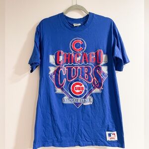MLB Vintage Nutmeg Chicago Cubs T-shirt Size Large